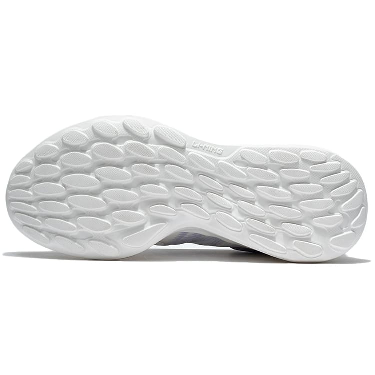 Li Ning EazGo Comfortable Low top Running Shoes Women's White Purple ARES008-3