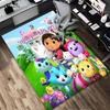 Custom Name Kitty Party Living Room Non-Slip Area Rug Soft Carpet for Bedroom Kids Playroom Sofa Office Home Decor Doormat