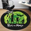 Tappeto Rotondo Ufficio Rick e Morty, Sotto Sedie da Ufficio Camera da Letto Soggiorno Arredamento Casa a0908192