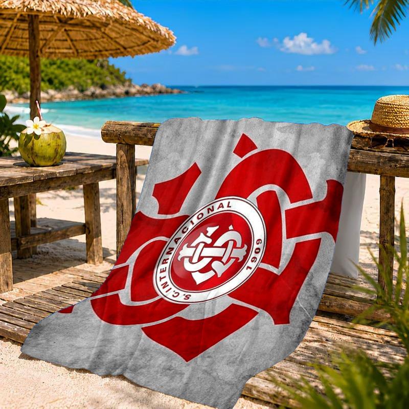 Always Fight Spirit Printed Microfiber Beach Towel, Soft And Absorbent, Quick-Dry, Ideal for Summer Travel, Beach Essential, Swimming Pool