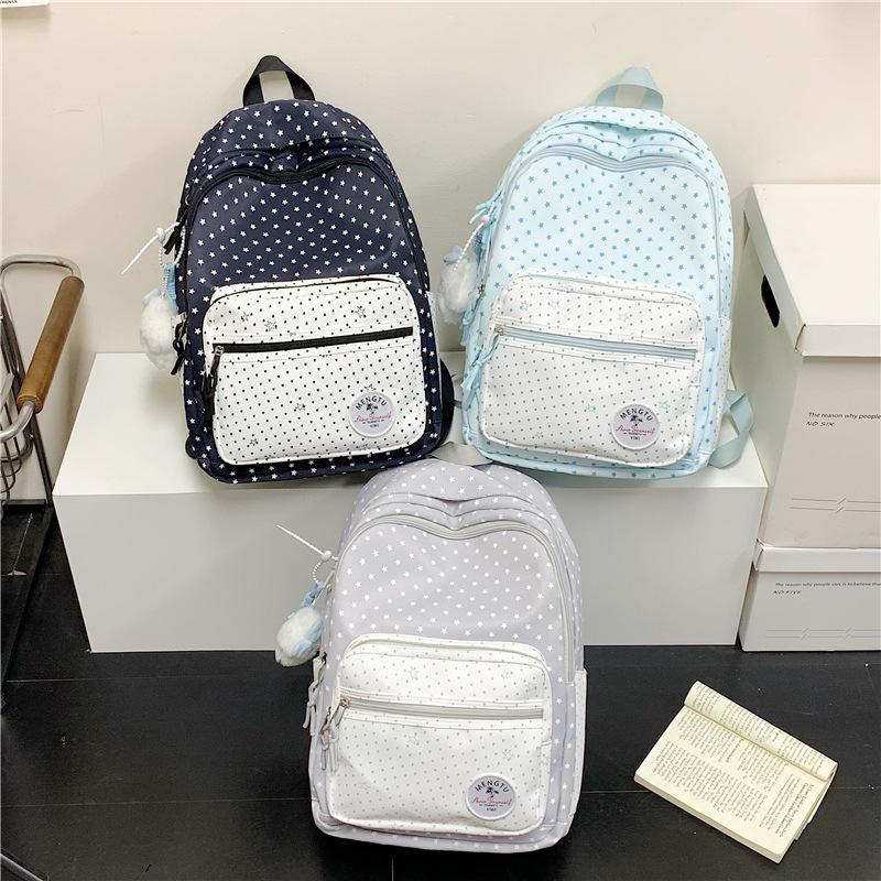 Zaino alto valore versione coreana zaino scuola ragazze scuola media ragazze scuola superiore studenti universitari stile universitario leggero studenti scuola elementare