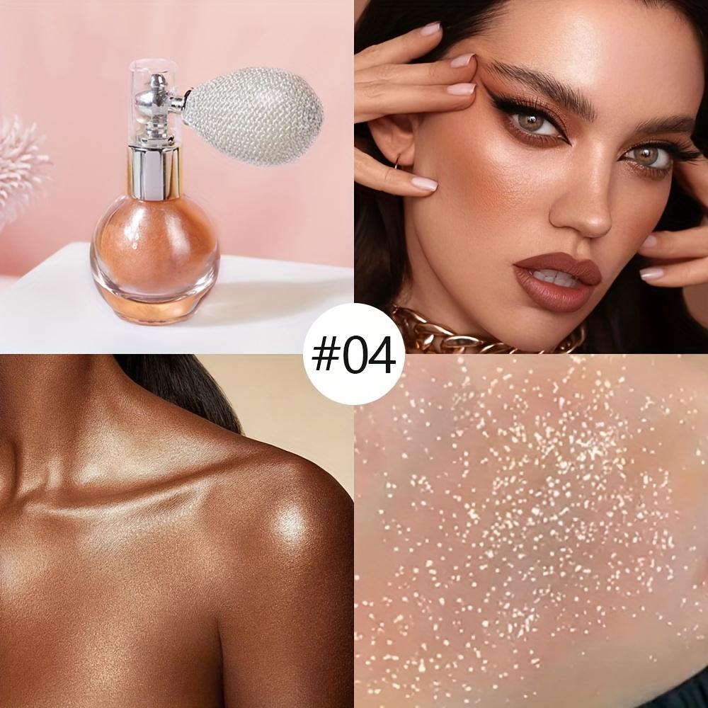 Polarized Diamond Shine Sparkling Glitter Body Highlighter Powder - Chameleon Fragrance for Bridal Makeup and Everyday Use For Music Festival