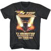ZZ Top Rock Band Music Group Eliminator Tour 1983-84 Adult T-Shirt Tee