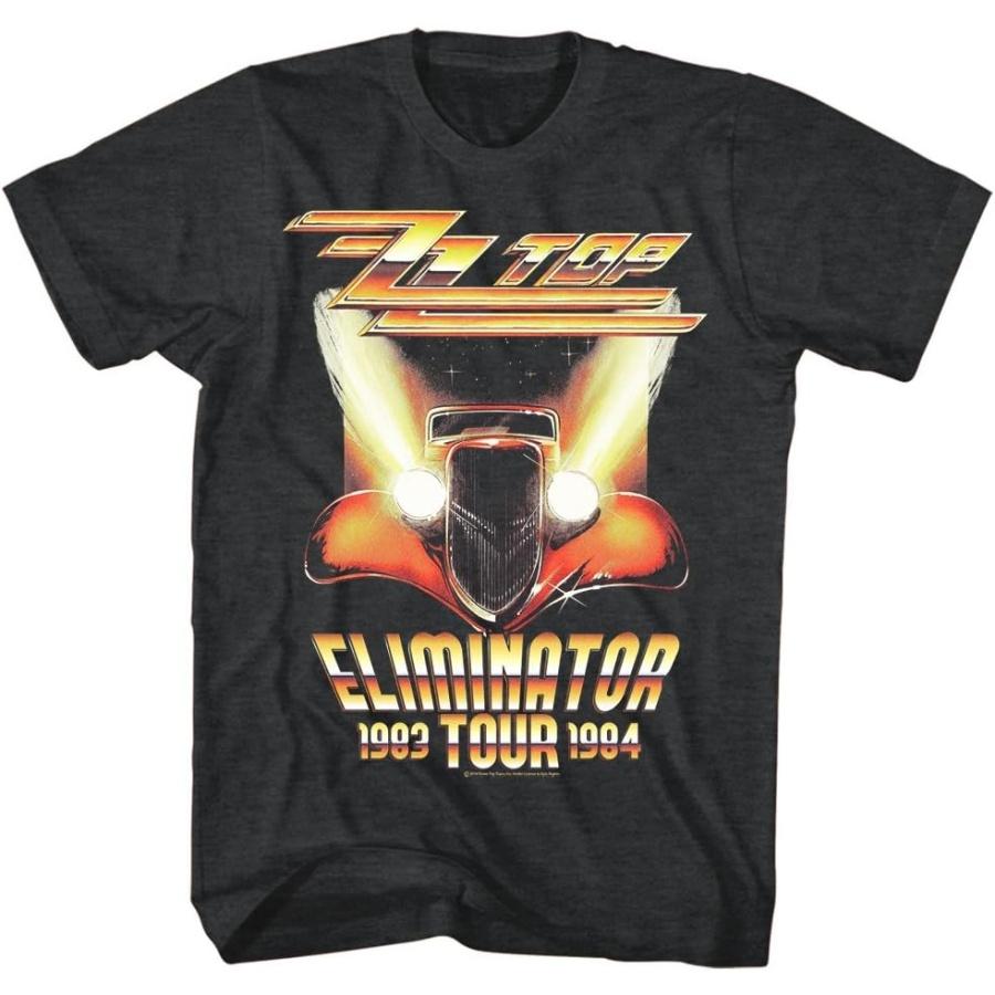 

ZZ Top Rock Band Music Group Eliminator Tour 1983-84 Adult T-Shirt Tee XXXXXL чорний