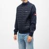 Veste de mi saison doudoune navy bi matiere Homme LOTTO