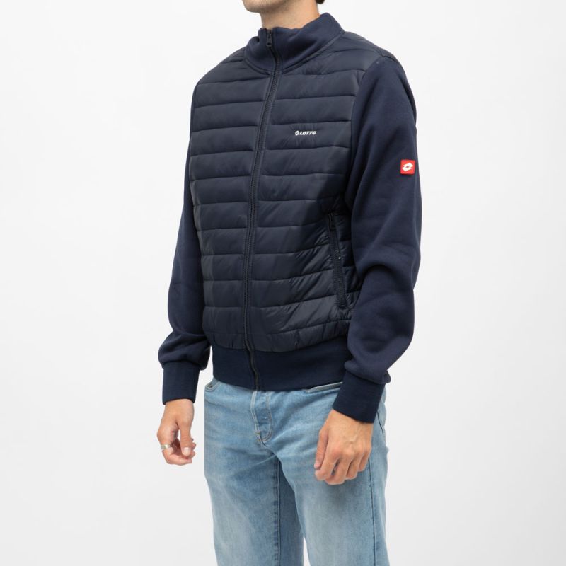 Veste de mi saison doudoune navy bi matiere Homme LOTTO