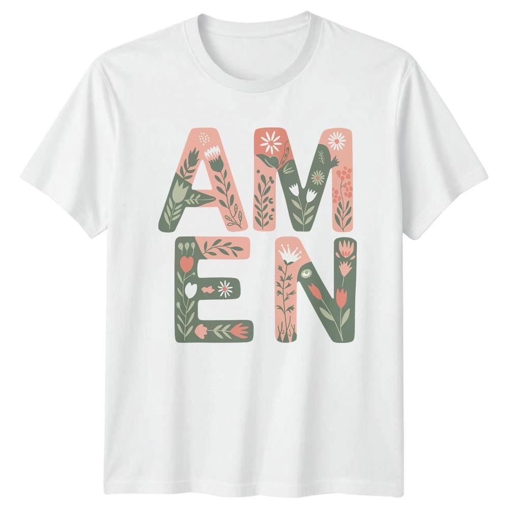 AUnisex Unisexs TShirt Floral Christian Religious Mothers Day Gift For Her S