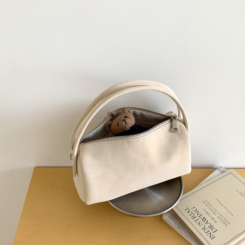 Retro Faux Suede Women's Handbags  Pillow Bags for Women Small Shoulder Crossbody Bag  Matte Texture Clutch Purse