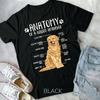 Funny Anatomy Golden Retriever Dog Lover Gift Unisex Form T-Shirt Unisex T-Shirt