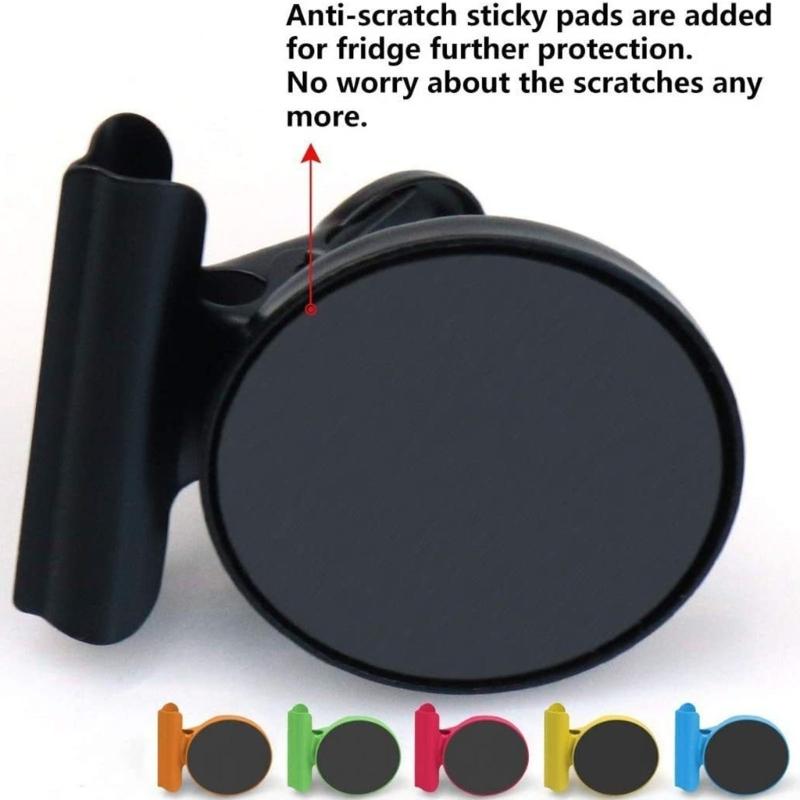Pack of 12 Colorful Magnetic Clips for Fridge Office Whiteboard Memos Photo Note Paper Organizers Holders Magnets Decors