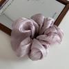 Korean Style Satin Pearlescent Flower Hair Tie