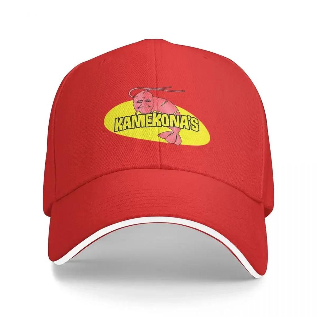 Kamekona's Shrimp Cap Fashion Casual Baseball Caps Adjustable Hat Hip Hop Summer Unisex Baseball Hats Customizable Polychromatic