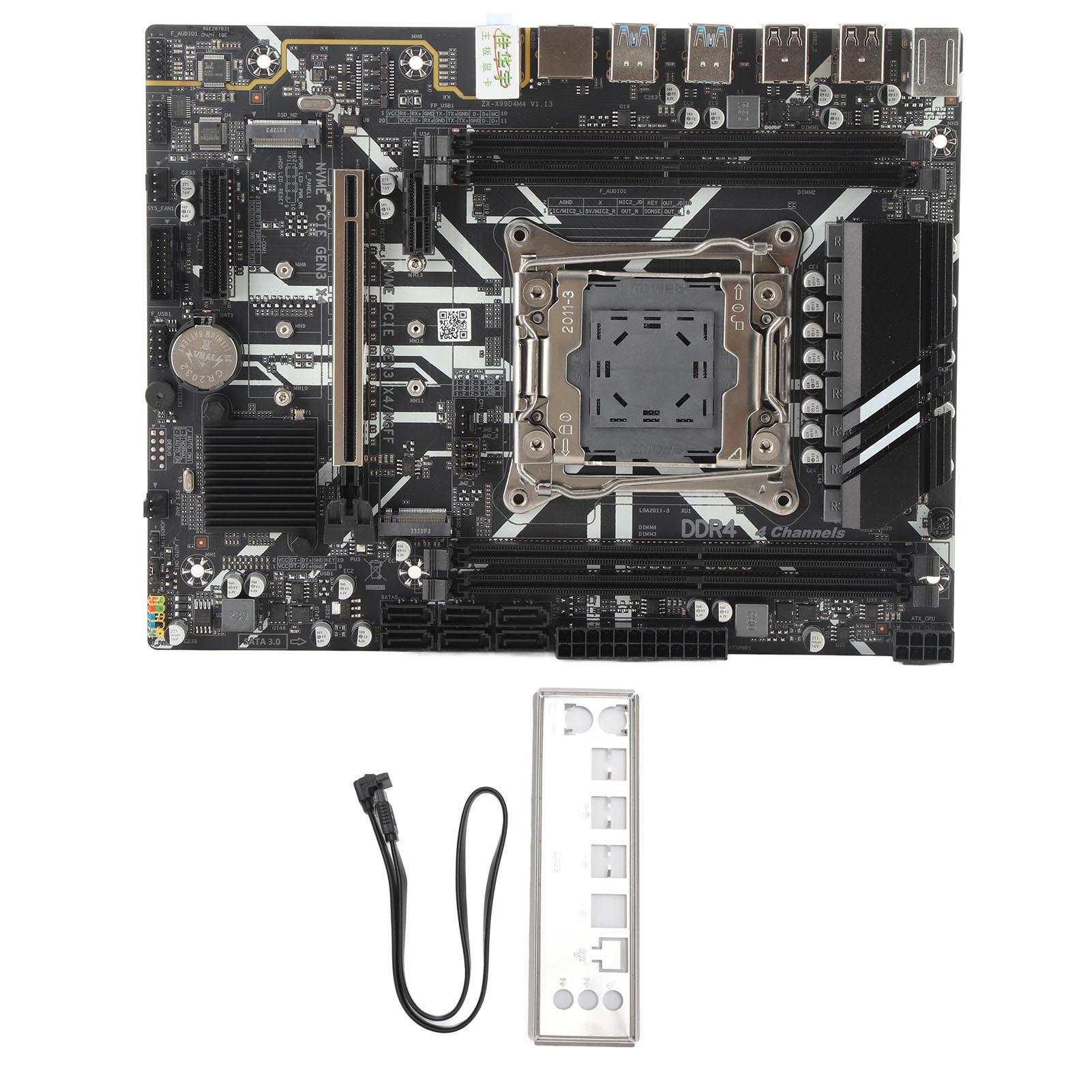 

X99 Motherboard Dual Channel DDR4 8 Phase Power Supply Integrated Chip LGA 2011 3 Computer