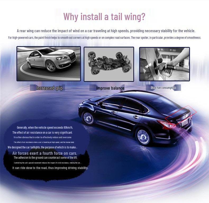 Toyota Camry 2018-2023 8. Generation Heckspoiler - Bohrerlose Montage