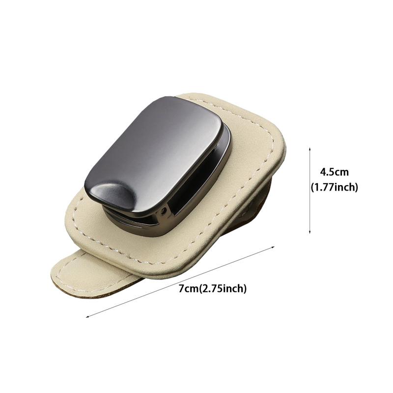 Visor Sunglass Holder Car Multifunctional Glasses Clip Eyeglasses Hanger Clip Sunglass Holder Clip For Auto Interior Accessories