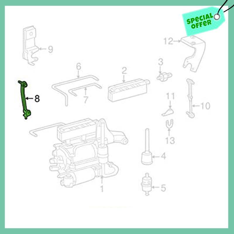 A03G-A2203200389 Asta di Regolazione Altezza Sospensioni Staffa Sensore Bielle Parti Accessori Per Mercedes-Benz S CL