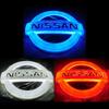 LED Auto Licht Heckemblem Aufkleber für TIIDA X-TRAIL Geniss LIVINA Cedric Auto Styling Emblem Aufkleber Modifikation Dekoration