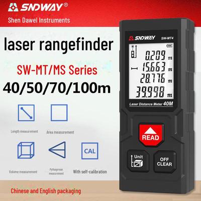 SNDWAY Precision Laser Distance Meter 40m/70m - Electronic Measuring Ruler