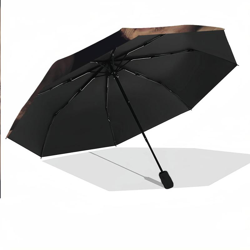 8‑Rib Automatic Umbrella, The Vampire Diaries Design Foldable Umbrella for Sun Rain Protection Travel
