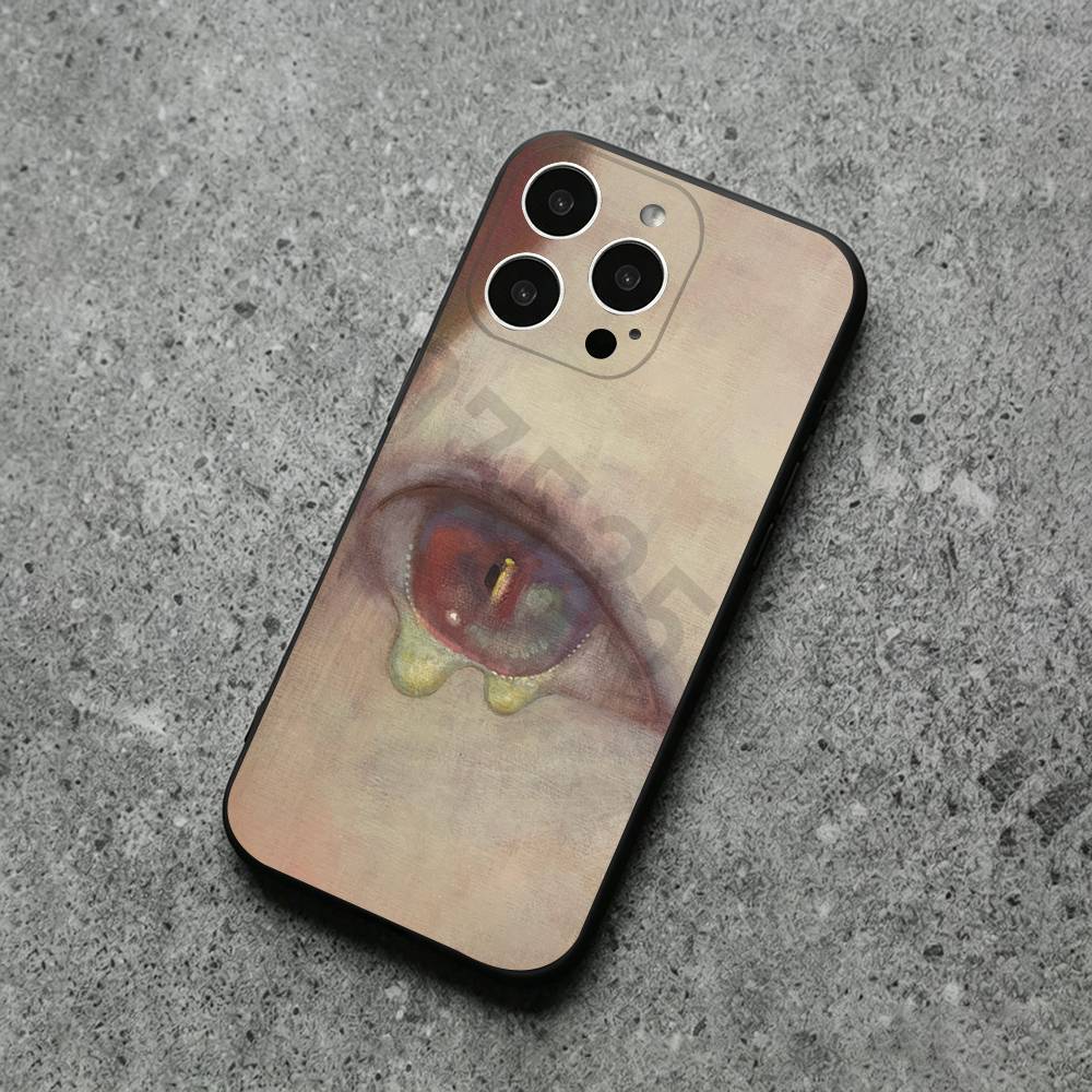Yoshitomo Nara Art Phone Case for iPhone 17 Air 16 14 15 11 12 13 Pro Max 7 6 15 16 Plus 16E Shockproof Cover