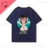 Arctic Monkeys T-Shirt Doppelseitiger Druck Shirt Rundhalsausschnitt Lässig Streetwear Allmatch Alternative Rock Goth Y2k Kleidung
