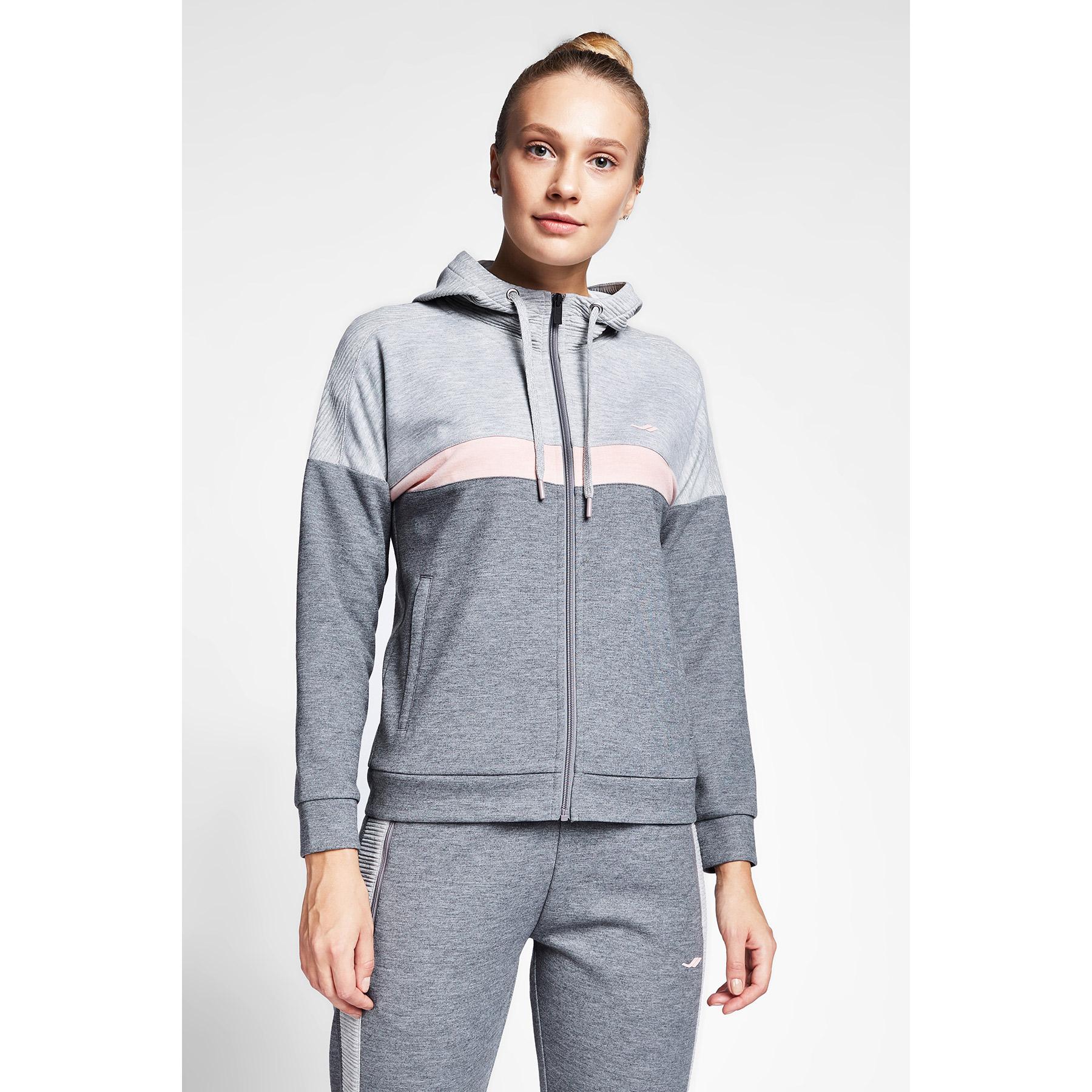 

Lescon 20B 2128 Женский топ на молнии с капюшоном