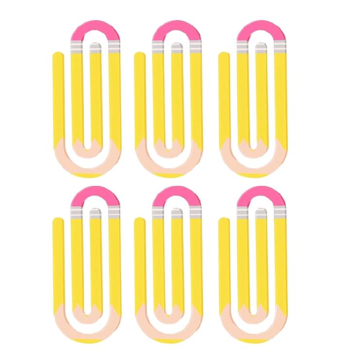 

Перерабатываемые зажимы-клипсы в форме сердца для организации предметов, книг, плотного desk rudiments