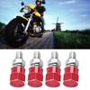 4PCS Universal License Plate Bolts Thread Fasteners  License Frame Upgrade