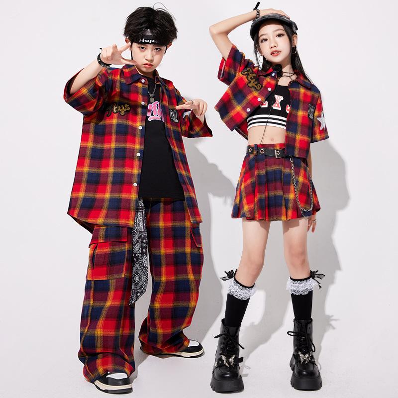 Hip-Hop Children'S Trendy Costumes, Boys' Suits, Hiphop Children'S Clothing, Hip-Hop Catwalk Girls, Jazz Drums
