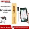 Outdoor Smart Wireless Digital Meat Thermometer - Waterproof for Kitchen, Oven, and Grill Use.