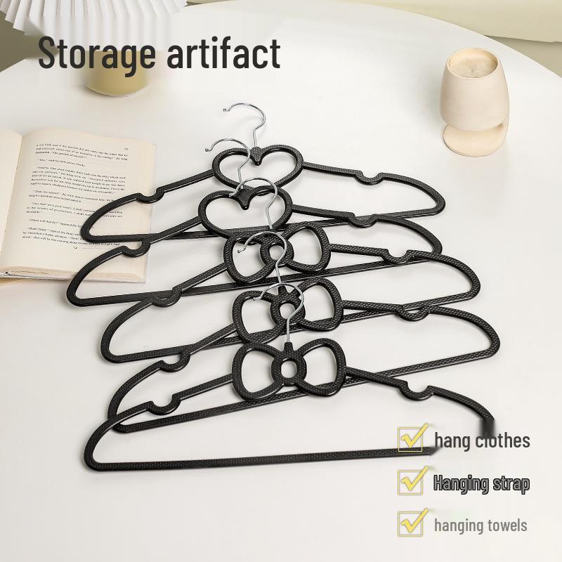 Seamless Heart Hanger: Non-Slip, Girly Princess Style for Home and Dorm Storage