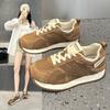 Leather Forrest Gump Shoes Women's 2026 Spring and Autumn New Versatile Breathable Fashion Casual Sports Virtue Shoes