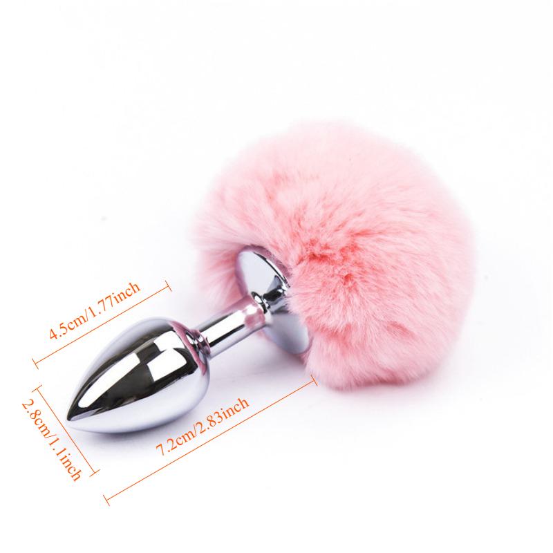 Sexy Fox Anal Plug Tail Silicone Anal Toys For Women Men Butt Plug Small Tail Cat Rabbit Anal Plug Cosplay Sex Toys For Adult