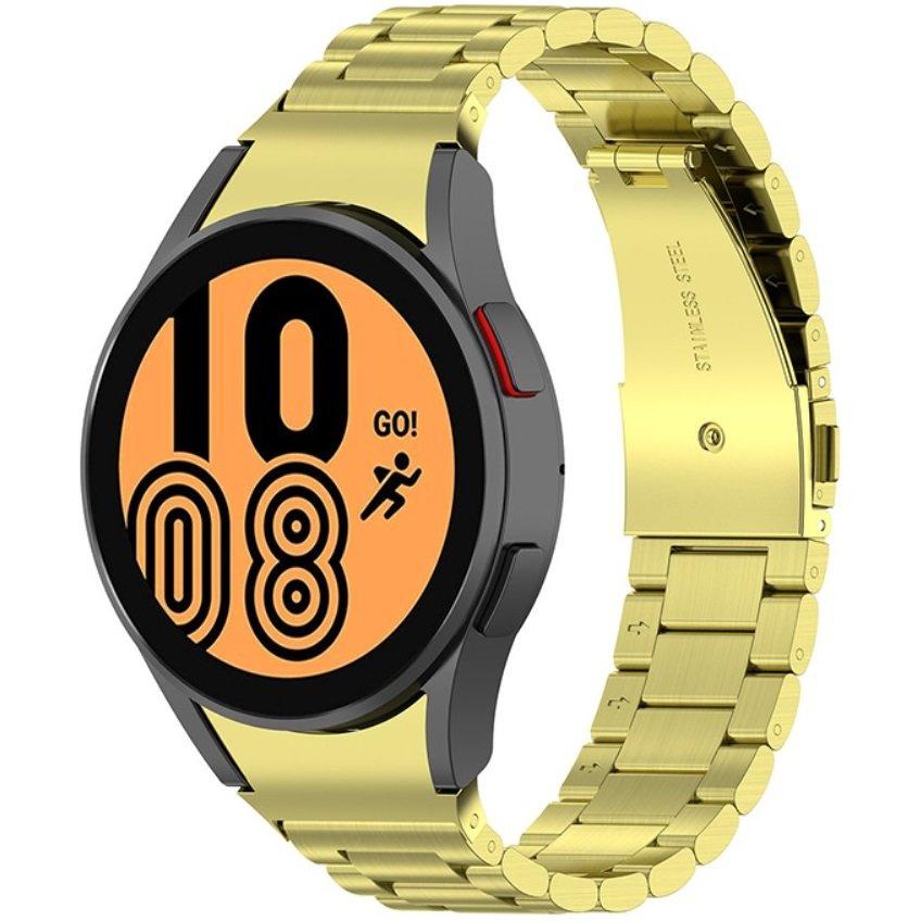 Armband für Samsung Galaxy Watch 4/5/6/7/FE 40/42/43/44/45/46/47mm, Gold