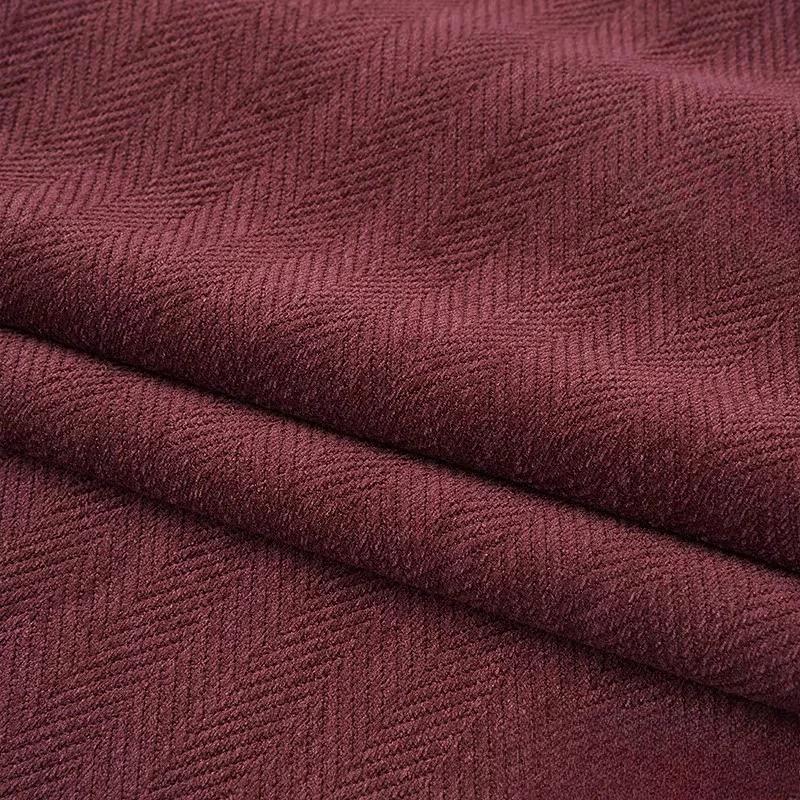 100x150cm Solid Color Chenille Cloth Wind Fabric for DIY Handmade Sewing Clothing Sewing Jacket Coats Skirts Pants Suit Fabric