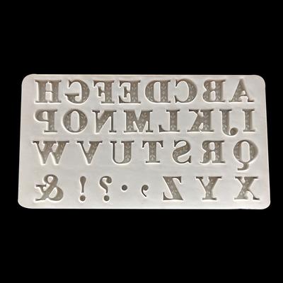 Silicone Cake Mold Pattern Letter Symbol Cake Decoration Fondant Baking Tools