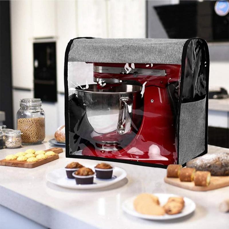 Household Waterproof Kitchen Accessories Blender Dust Cover For Kitchen Standing Mixer Machine Supplies Mixer Dust Proof Cover