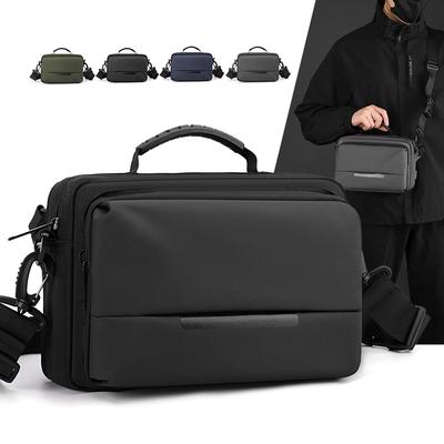Minimalist Men's Crossbody Bag Waterproof Casual Shoulder Bag Fashion Business Messenger Bag Horizontal Chest Bags