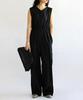 2025 High Waist Sleeveless Zipper Jumpsuit - Summer Pre-sale