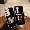 Vintage Fashion Design Radiohead Phone Case For Samsung Galaxy S25 S24 S23 S22 S21 S20 Note20 Ultra Plus Fe Colored Silver Cover