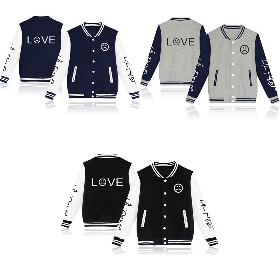 Liebe Pullover Sweatshirt Hip Hop Trauriges Gesicht Frauen Männer Rapper Neue Hoodies