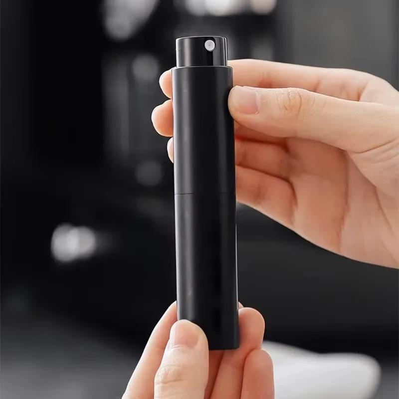 Perfume Dispensing Bottle Coffee Bean Spray Bottle Rotating Telescopic Spray Glass Coffee Spray Bottle Travel Dispensing Tool