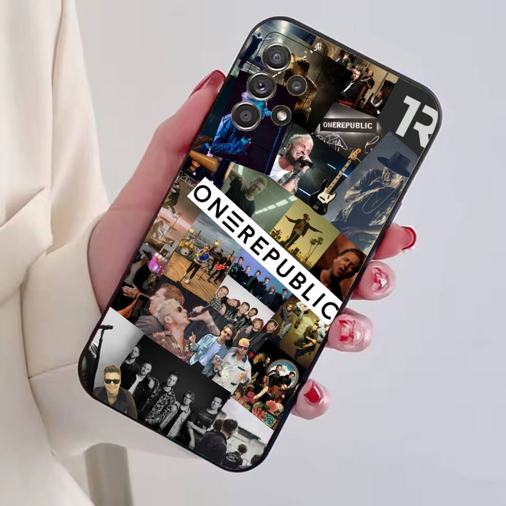 Rock B-Band OneRepublic Phone Case For Samsung S25,S24,S21,S22,S23,S30,Ultra,S20,Plus,Fe,Soft Silicone Black Cover