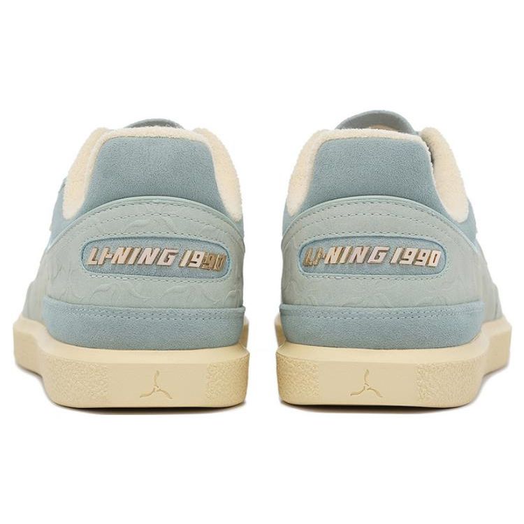 Li-Ning 1990 Cloud Dress Comfortable Lightweight Low-Top Skate Shoes Women Sneaker Green ALHT088-2