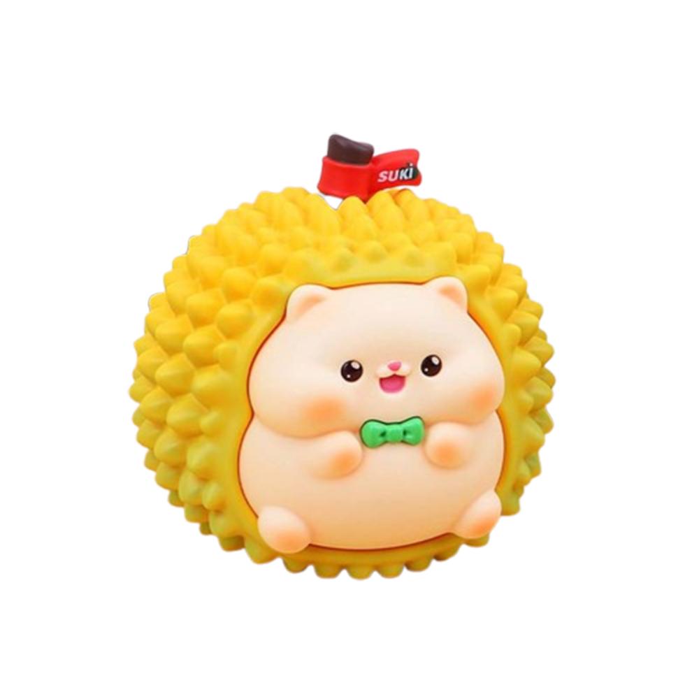 Anti Drop Fruit Durian  Piggy Bank Savings Tank Fruit Durian Bank Ornament  Home Decoration Style B