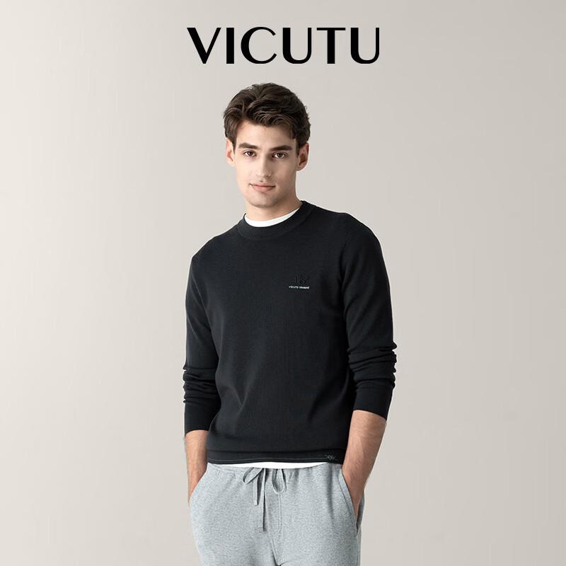 

VICUTU Men s Mousse Crew Neck Sweater 2XL
