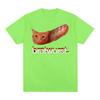 Bratwurst Funny Cat Meme Tshirts Unisex Womens Clothing Casual Humor Short Sleeve T Shirt Summer Pop Oversized Tshirt Streetwear