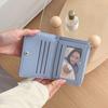 Metal Buckle Rivet Wallet Korean Style Card Bag Portable Coin Purse  Card Storage Bag