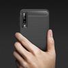 Protective Case - Cophone - Galaxy A7 2018 - Non-slip - Carbon Fiber - Black