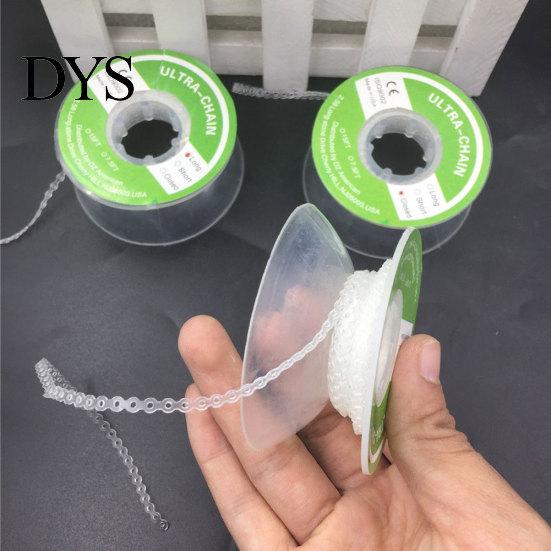 Zahnärztliches Werkzeug, kieferorthopädisches elastisches, transparentes Ultra-Power-Kettengummiband, 3 Typen
